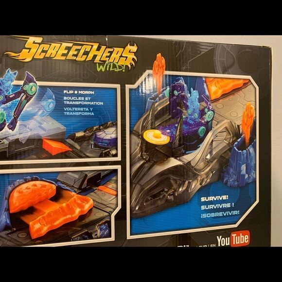 Screechers Wild Fossil Fire Stunt Set, new! - Picture 12 of 14